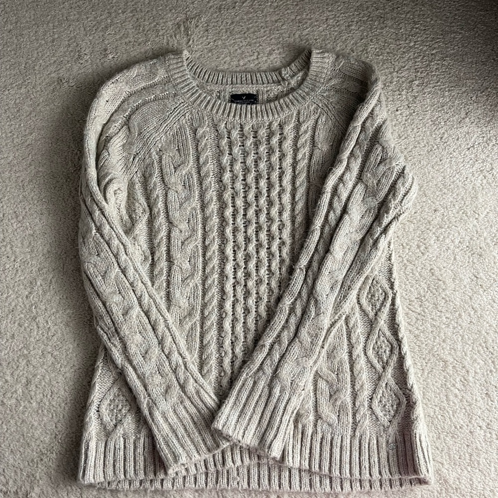 American Eagle sweater.